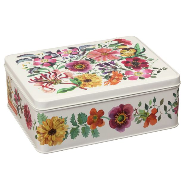 Emma Bridgewater Garden Flowers Deep Rectangular Tin