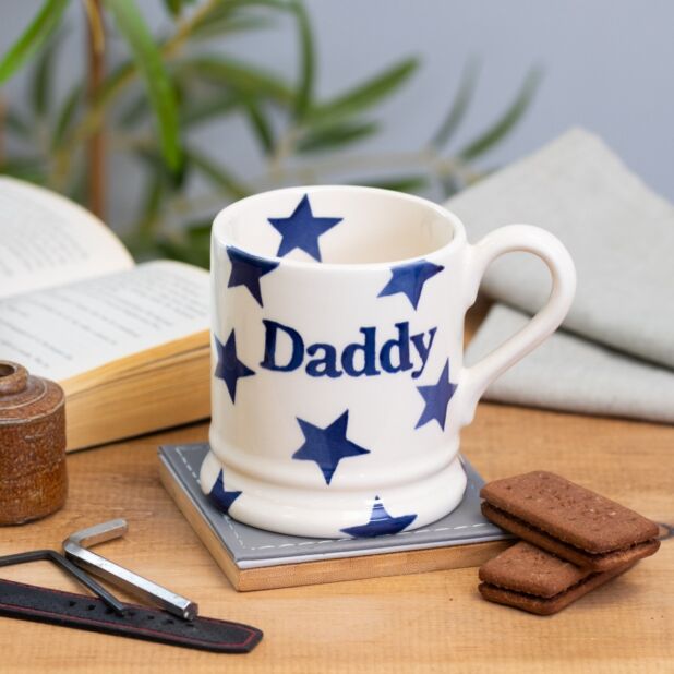 Emma Bridgewater Daddy Starry Skies Half Pint Mug