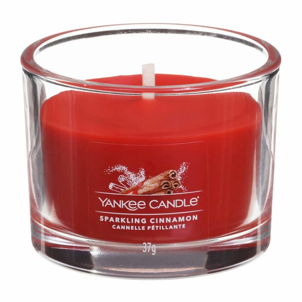 Yankee Candle Sparkling Cinnamon Single Signature Filled Votive