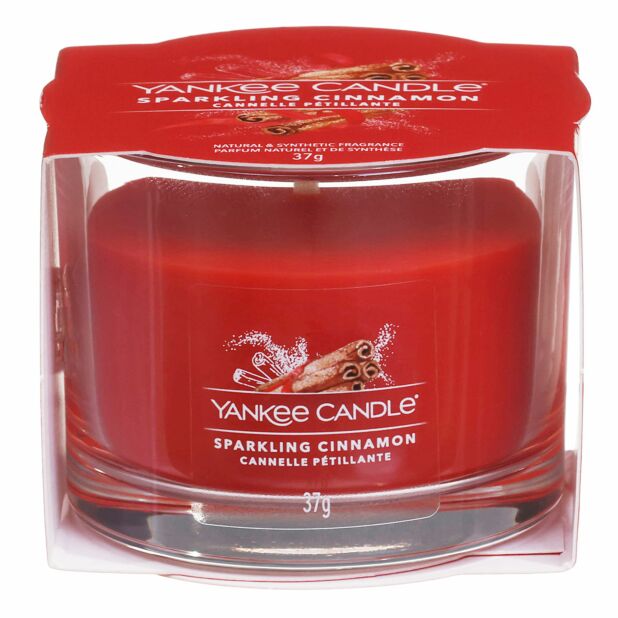 Yankee Candle Sparkling Cinnamon Single Signature Filled Votive